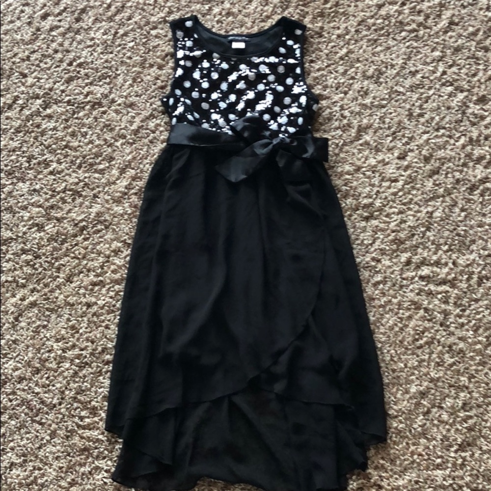 Black and White Dress